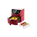 Miniatyrbillede 6 af 6: Airfryer uden olie - Cosori - 5,5L - 11 programmer - 1700W - Rød Rød