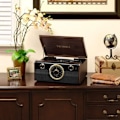 Pikkukuva 5 / 5: Multifunktions Bluetooth 3-in-1 VICTROLA Empire Junior - Espresso - 33/45/78 kierrosta/min - Stereo
