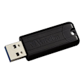 Pikkukuva 1 / 2: VERBATIM Store 'n' Go Pin Stripe USB-asema - 128 Gt - musta