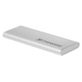 Pikkukuva 2 / 3: Transcend ESD260C 500 Gt SSD ulkoinen kiintolevy USB-C®, USB-A hopea TS500GESD260C