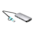 Miniatyrbillede 3 af 3: i-Tec CANANOTDOCKPD USB Hub Sølv