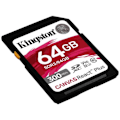 Pikkukuva 2 / 3: SD-muistikortti - Kingston - Canvas React Plus - 64 Gt - 300 MB/s - UHS-II U3 V90