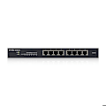 Pikkukuva 1 / 3: Itsenäinen kytkin - ZYXEL - GS1900-8 - 8 RJ-45-porttia - Gigabit Ethernet - Ilman tuuletinta