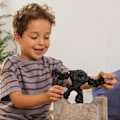 Miniatyrbillede 2 af 2: Mørkt monster - Sten - Realistisk Schleich-figur - Mytisk væsen med bevægelige arme og torso - Gave til drenge og piger svart och lila