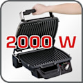 Miniatyrbild 4 av 5: TEFAL GC451B12 Supergrill timer Köttgrill - Grå Grå