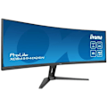 Miniatyrbillede 1 af 3: iiyama G-MASTER 45'LCD buet bus. UWQHD PC fladskærm 114,3 cm (45') 5120 x 1440 pixels Dual QHD LED Sort
