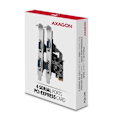 Pikkukuva 4 / 4: AXAGON PCEA-PSN PCIe-sovitin 4 ASIX-sarjaportilla AX99100 Chipsatz - 8595247905413