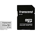 Miniatyrbillede 1 af 3: TRANSCEND 300S flash-hukommelseskort - 512 GB - A1 / Video Class V30 / UHS-I U3 / Class10 - micro SDXC