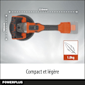 Pikkukuva 6 / 6: POWDP4070 - Harjaton kulmavaihde - 20V Ø 180mm - ei sisältänyt akkua ja laturia - 7 kpl. orange