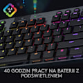 Miniatyrbillede 4 af 4: Gaming Keyboard - Logitech - G915 TKL - Mekanisk - Trådløs - RGB baggrundsbelyst
