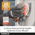 Pikkukuva 2 / 6: Langaton monitoimisarja 20V - DUAL POWER POWDP50200 - Oranssi