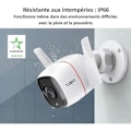 Miniatyrbild 2 av 4: Utomhus WiFi övervakningskamera - TP-Link Tapo C310 - HD 2K (3MP) vattentät IP66 - Nattseende - Rörelsedetektering