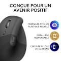 Miniatyrbillede 5 af 6: Ergonomisk mus - Trådløs - Logitech - Lift - Venstrehåndet - Grafit