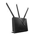 Miniatyrbillede 1 af 4: 4G-AX56 router - ASUS - WiFi 6 - Hastighed op til 1800 Mbps - 4 LAN-porte - 80 MHz
