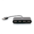 Miniatyrbild 2 av 2: C2G 4-portars USB-A-hubb