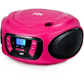 Pikkukuva 2 / 5: Kannettava radio cd-soitin BIGBEN INTERACTIVE usb bt vaaleanpunainen Pink og sort