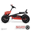 Miniatyrbillede 2 af 4: Berg JEEP Buzzy Rubicon pedal go-kart - Rød - 4 hjul - Til børn fra 9 måneder til 5 år Rød
