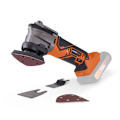 Pikkukuva 1 / 6: Langaton monitoimityökalu 20V DUAL POWER POWDP4060 - 5 lisäosaa mukana Orange - Sort