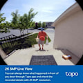 Pikkukuva 4 / 4: Tapo D235 Langaton 2K 5MP ovikamera