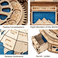 Pikkukuva 3 / 4: 3D DIY Rokr Puzzle - Terrestrial Globe - Robotime