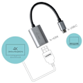 Pikkukuva 4 / 6: Videoadapteri - I-TEC - USB-C to HDMI - 4K Ultra HD - 60Hz - Harmaa metalli