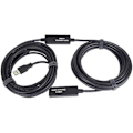 Miniatyrbillede 2 af 2: USB Extension Cable - PREMIUMCORD - 10 m - USB 3.2 Super Speed - Active Repeater - Black