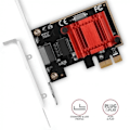 Miniatyrbillede 3 af 4: AXAGON PCEE-GIX PCIe-adapter, Gigit Ethernet, Intel i210-AT - RJ45 - 8595247906526
