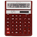 Pikkukuva 2 / 4: Calculatrice Eleven - SDC888XRDE - Laskin SDC888XRD punaisella 12-numeroisella näytöllä