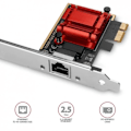 Pikkukuva 2 / 4: AXAGON PCEE-G25 PCIe-sovitin 2.5 Gigabit Ethernet, Realtek 8125 - RJ45 - 8595247906458