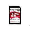 Miniatyrbillede 1 af 3: Kingston Hukommelseskort SD 32GB Canvas React Plus 300/260 UHS-II U3 - 0740617301946
