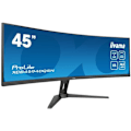 Miniatyrbillede 2 af 3: iiyama G-MASTER 45'LCD buet bus. UWQHD PC fladskærm 114,3 cm (45') 5120 x 1440 pixels Dual QHD LED Sort