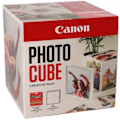 Pikkukuva 3 / 3: Canon PP-201 5X5 PHOTO CUBE CREATIVE valkoinen/vaaleanpunainen tulostuspaperi