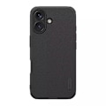 Pikkukuva 1 / 6: Suojakuori - Nillkin - iPhone 16 - Super Frosted Shield Pro Magnetic - Musta - Tyylikäs Sort