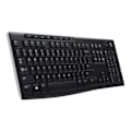 Miniatyrbillede 3 af 5: Logitech K270 Wireless Keyboard - 2,4 GHz - Engelsk - Sort - UK