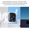 Miniatyrbild 4 av 4: Utomhus WiFi övervakningskamera - TP-Link Tapo C310 - HD 2K (3MP) vattentät IP66 - Nattseende - Rörelsedetektering
