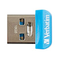 Pikkukuva 1 / 3: Store 'n' Stay NANO USB-avain - 16 Gt - USB 3.0 - sininen - VERBATIM