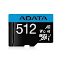 Pikkukuva 3 / 3: Flash-muisti - ADATA - Premier 512GB microSDXC - Tallennuskapasiteetti 512GB - microSDXC-muoto