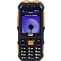 Pikkukuva 1 / 4: TREVI FORTE 70 ISKUNKESTO GSM-PUHELIN Sort og orange