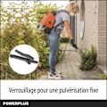 Pikkukuva 2 / 6: Powerplus Dual Power Akku-Sumutin POWDPG80460 - 20 V, 6 Barin paine, 1500 ml/min virtaus, 16L kapasiteetti, 4 suuttimia orange