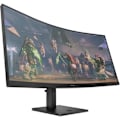 Miniatyrbillede 1 af 3: 34' (86,4 cm) skærm - WQHD 3440 x 1440, buet VA-panel - 1500R, 165 Hz - Responstid 1 ms, 2 HDMI - 1 DisplayPort