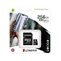 Miniatyrbillede 2 af 6: KINGSTON Canvas Select Plus 256 GB A1 / Video Class V30 microSDXC UHS-I hukommelseskort