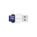Pikkukuva 2 / 2: SAMSUNG 1 Tt MICRO-SD PRO PLUS 2023 MUISTIKORTTI luokan 10 USB-lukijalla / MB-MD1T0SB/WW