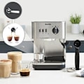 Pikkukuva 2 / 2: Breville Bijou espressokone | Automaattinen ja manuaalinen espressokone, cappuccino ja latte | 15 baarin pumppu | Höyrysuutin |