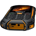 Miniatyrbillede 3 af 4: HAMMER Boost 2 LTE IP68 2,4 - Robust telefon til professionelle og entusiaster - Sort og orange