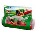 Pikkukuva 2 / 5: BRIO World Steam -juna ja -tunneli - Ravensburger - Sekoitettu 3-vuotiaasta alkaen - 33892 Grön