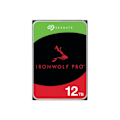 Pikkukuva 1 / 3: eagate IronWolf Pro, 12 Tt, NAS HDD – CMR, 3,5”, SATA 6 Gbps, 7200 RPM, 256 Mt välimuisti (ST12000NT001)