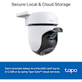 Miniatyrbild 3 av 5: TP-Link Tapo C510W panoramisk/tiltbar utomhus Wi-Fi säkerhetskamera