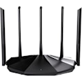 Miniatyrbillede 1 af 4: TENDA WiFi 6 Router, Dual Band WiFi Router, 1201 Mbps i 5 GHz, Nem konfiguration, 5x6 dBi Antenne, 4 Gigabit-porte, IPv6
