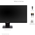 Miniatyrbillede 4 af 4: 34" skærm Viewsonic VA3456-MHDJ WQHD IPS 21:9 400 cd/m2 4ms 2xHDMI DP Hp:2x3W Vesa 100 x100mm Sorte tynde kanter