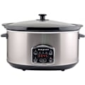 Pikkukuva 1 / 3: Mijoteuse - Inox - 4,5L - Numérique - 3 Asetusta - Lasikansi grå